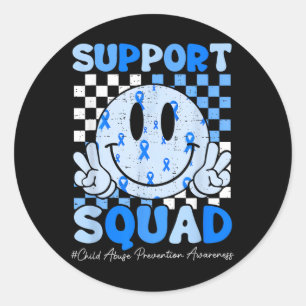 Sticker Rond Soutien Escadron de prévention de la maltraitance