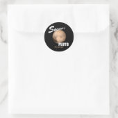 Sticker Rond Souvenir de Pluto (Sac)