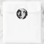 Sticker Rond Souvenirs (Sac)