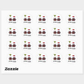 Sticker Rond Soy Happy Ensemble Soy Sauce Pun (Feuille)