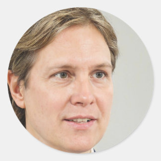 Sticker Rond Soyez le changement que vous souhaitez voir