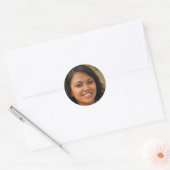 Sticker Rond Soyez le soleil (Enveloppe)