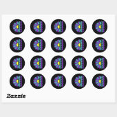Sticker Rond Soyez Prévention Sensibilisation Suower (Feuille)