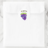 Sticker Rond Soyez Raisonnable Pun Bunch Raisonnable (Sac)