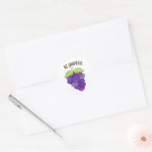 Sticker Rond Soyez Raisonnable Pun Bunch Raisonnable (Enveloppe)