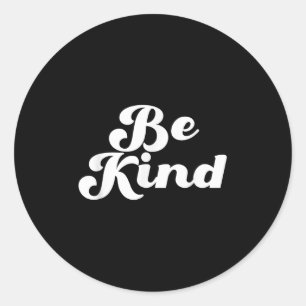 Sticker Rond Soyez Super Retro Positif Conception de devis