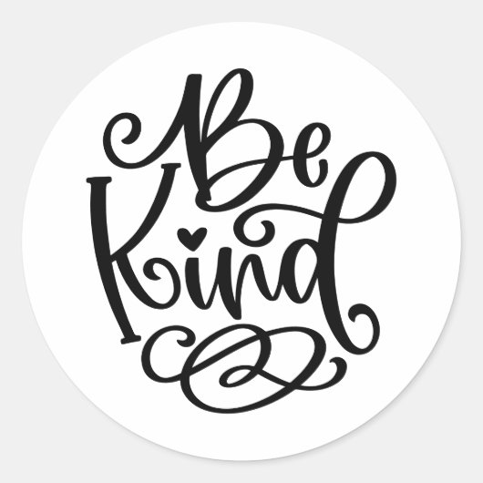 Sticker Rond Soyez un script (Devant)