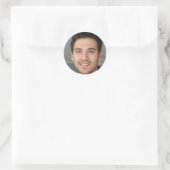 Sticker Rond Soyez une voix, pas un écho (Sac)