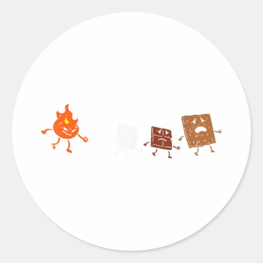 Sticker Rond Soyez une voix, pas un écho (Devant)