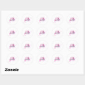 Sticker Rond Soyez votre motivation (Feuille)