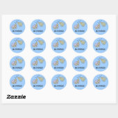 Sticker Rond Soyez Vous-Même (Feuille)