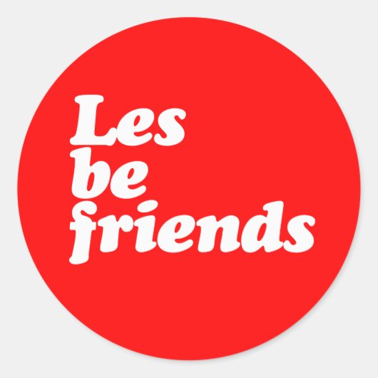 STICKER ROND SOYONS AMIS (Devant)