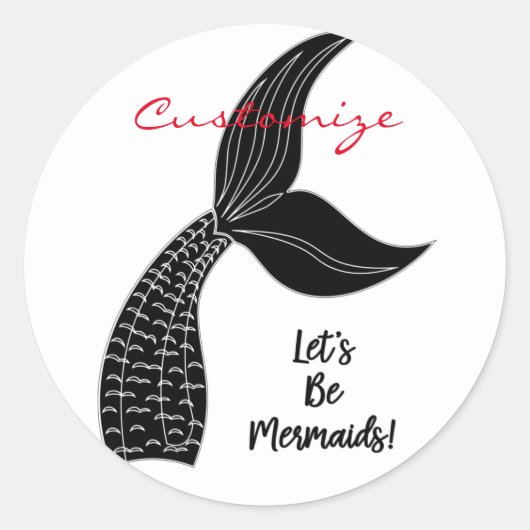 Sticker Rond Soyons Mermaids Thunder_Cove (Devant)