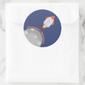 Sticker Rond Space Adventure (Sac)