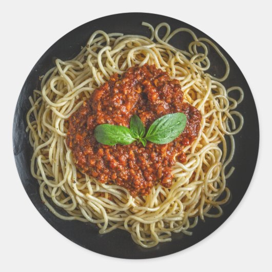 Sticker Rond Spaghetti (Devant)