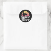 Sticker Rond Spaghetti pour manger des chats 48 (Sac)