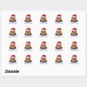 Sticker Rond Spaniels Cocker (Feuille)