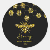 Sticker Rond Sparkle Sequin (Devant)