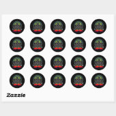 Sticker Rond Speaker Blast  (Feuille)