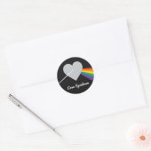 Sticker Rond Spectre de l'amour (Enveloppe)