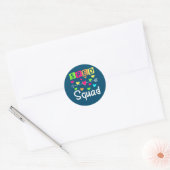 Sticker Rond SPED Squad Enseignant Spécial Cadeau SPED (Enveloppe)
