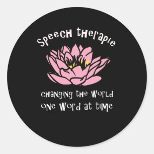 Sticker Rond Speech