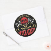 Sticker Rond Speed Circus (Enveloppe)