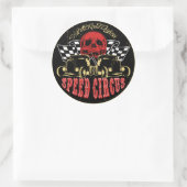 Sticker Rond Speed Circus (Sac)