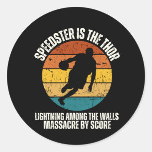 Sticker Rond Speedster