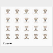 Sticker Rond Spell Machinist (Feuille)