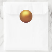 Sticker Rond Sphère d'or (Sac)
