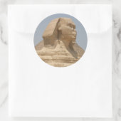 Sticker Rond sphinx giza (Sac)