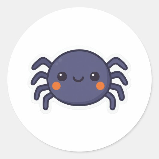Sticker Rond Spider (Devant)
