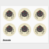 Sticker Rond Spider (Feuille)