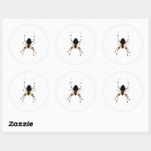 Sticker Rond Spider st arc3 (Feuille)