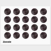 Sticker Rond Spider Web (Feuille)