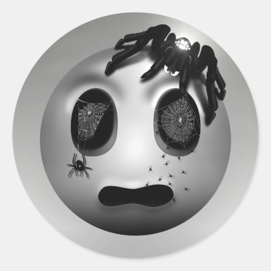 Sticker Rond Spidermoji (Devant)