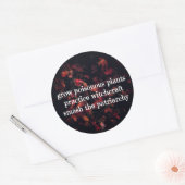 Sticker Rond Spies patriarcales (Enveloppe)