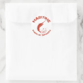 Sticker Rond Spikers Marlin Maritime (Sac)