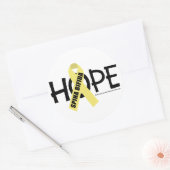 Sticker Rond Spina Bifida Hope (Enveloppe)