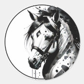 Sticker Rond Spirit Pony 10 (Devant)