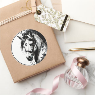 Sticker Rond Spirit Pony 10