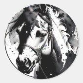 Sticker Rond Spirit Pony 11 (Devant)