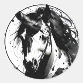 Sticker Rond Spirit Pony 2 (Devant)