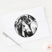 Sticker Rond Spirit Pony 7 (Enveloppe)