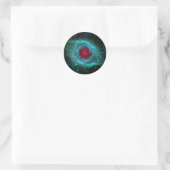 Sticker Rond Spitzer infrarouge Helix Nebula (Sac)