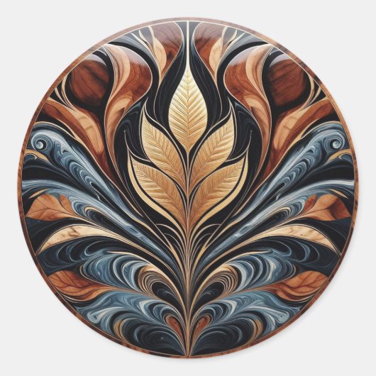 Sticker Rond Splash (Devant)