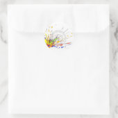 Sticker Rond Splat (Sac)