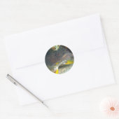 Sticker Rond Splendide poisson-crapaud (Enveloppe)