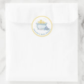 Sticker Rond Splish Splash Maman Canard Bébé Douche (Sac)